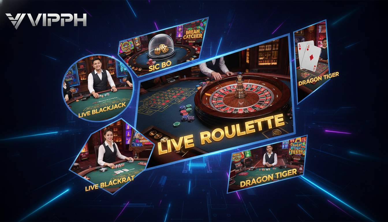 Variety of live games