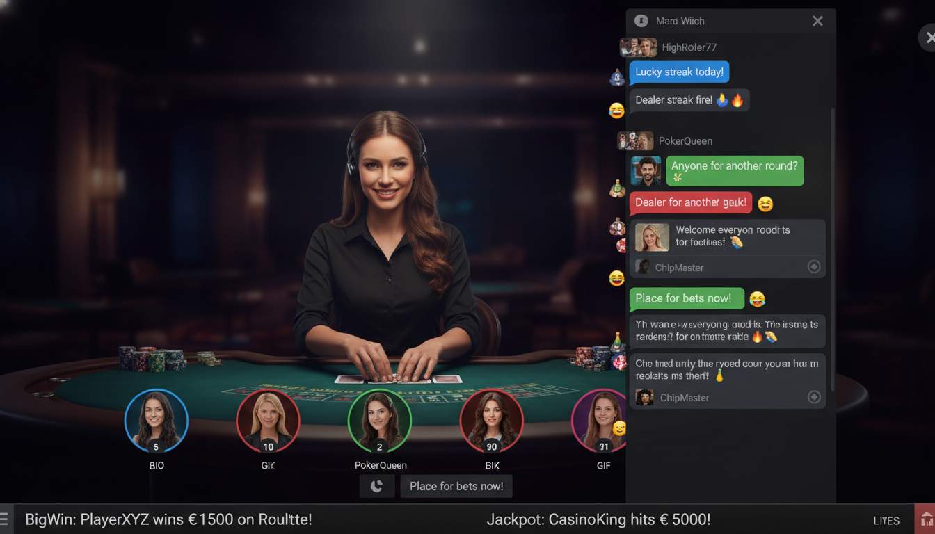 Live chat feature