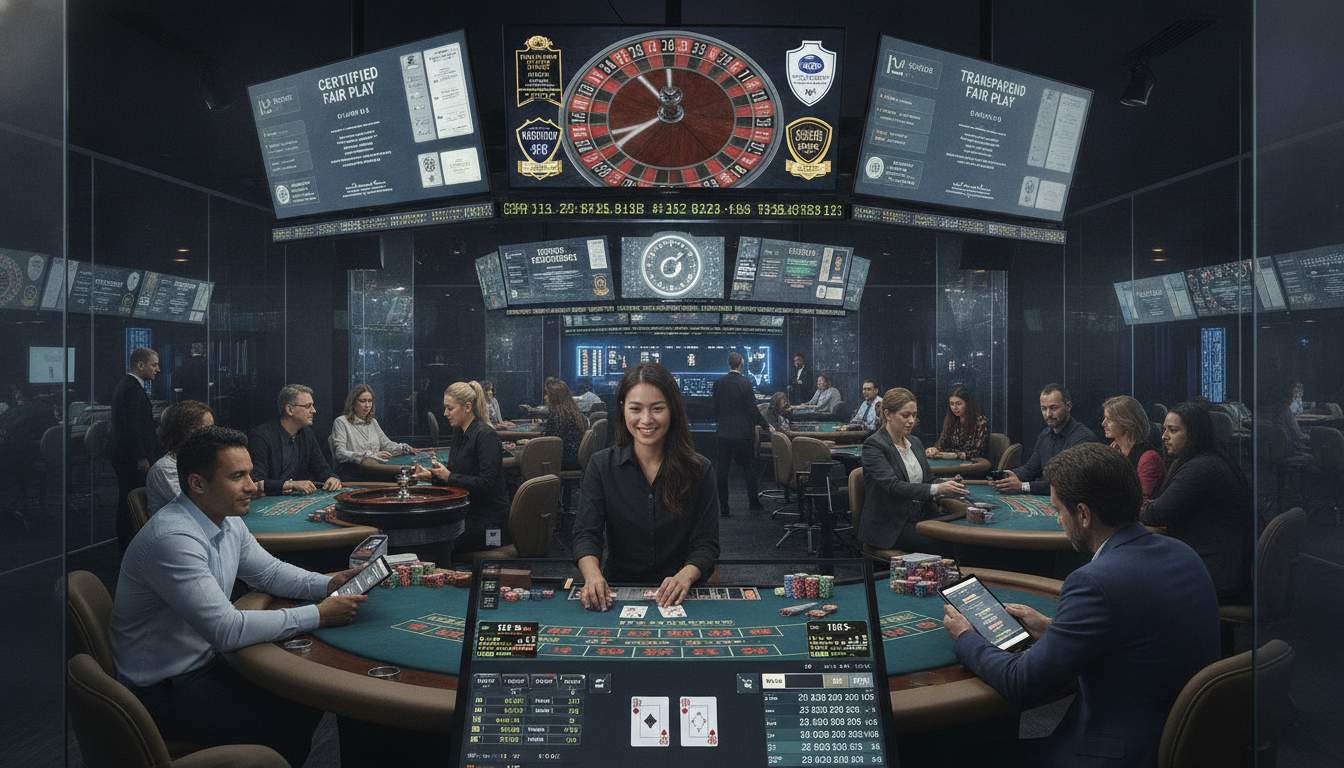 Transparent gaming operations